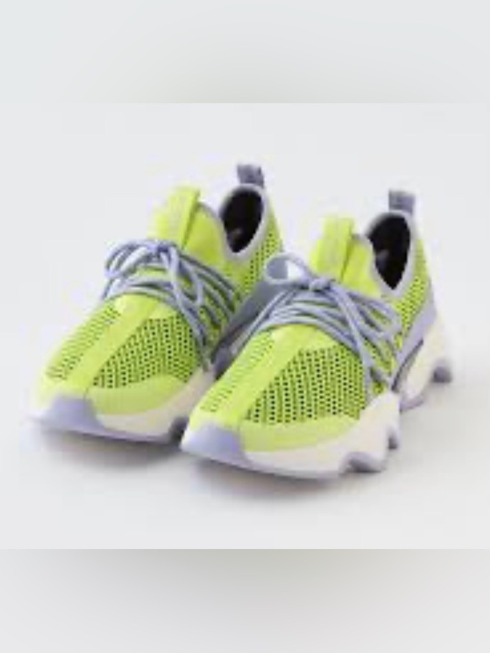 SOREL Kinetic Impact Lace Sneaker‎ Slip On Lime Green Size 8